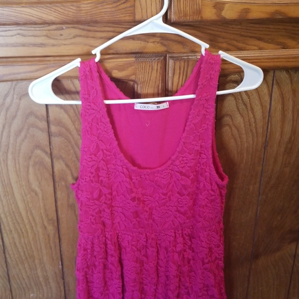 Bright Pink Dress